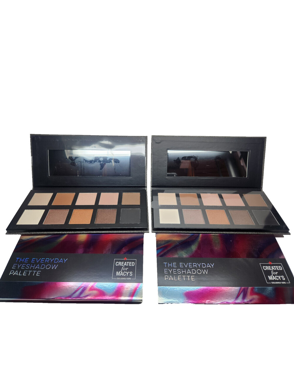 2 Sets Macy's Beauty Collection The Everyday Eyeshadow Palette 10 Shades